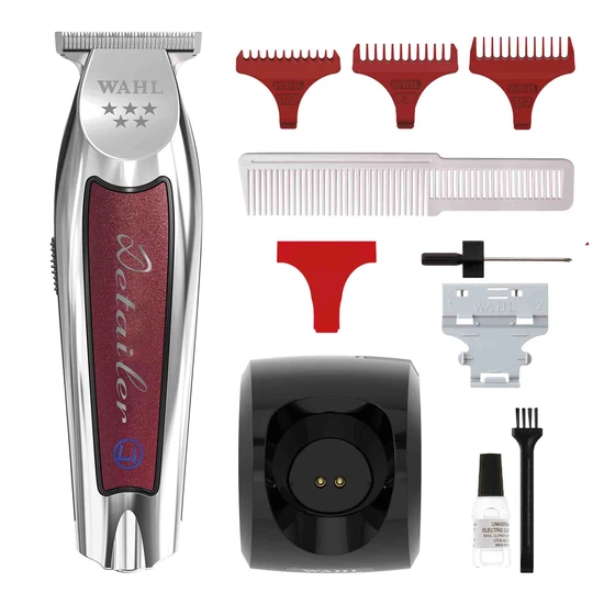 Wahl Cordless Detailer Li Trimmer Red/Silver
