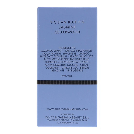 Dolce & Gabbana Blue Jasmine Eau De Parfum 30ml