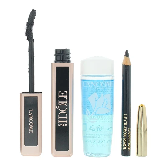 Lancôme Lash Idole Gift Set 8ml Lash Idole Mascara 01 Glossy Black + 0.7g Le Crayon Khol Eyeliner Pencil Mini 01 Noir