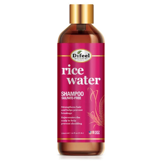 Difeel Rice Water Sulphate Free Shampoo 355ml