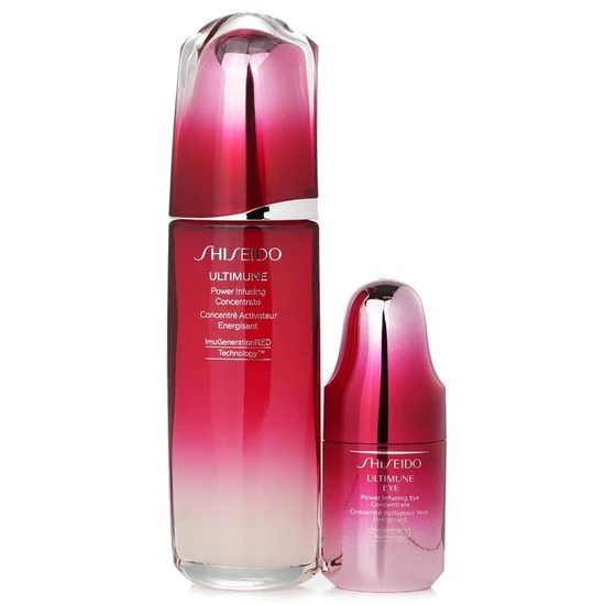 Shiseido Ultimune Power Infusing Set: Face Concentrate 100ml + Eye Concentrate 15ml 2pcs