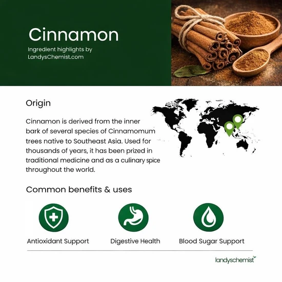 Swanson Full Spectrum Cinnamon Fenugreek & Gymnema Capsules 120 Capsules