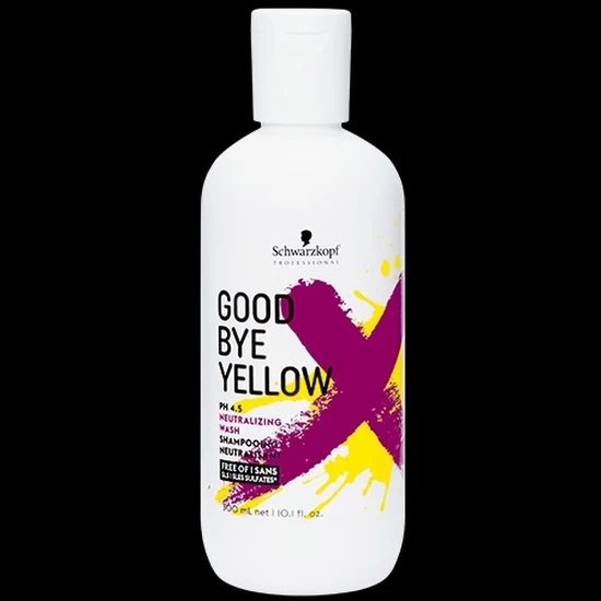 Schwarzkopf Goodbye Yellow Shampoo 300ml