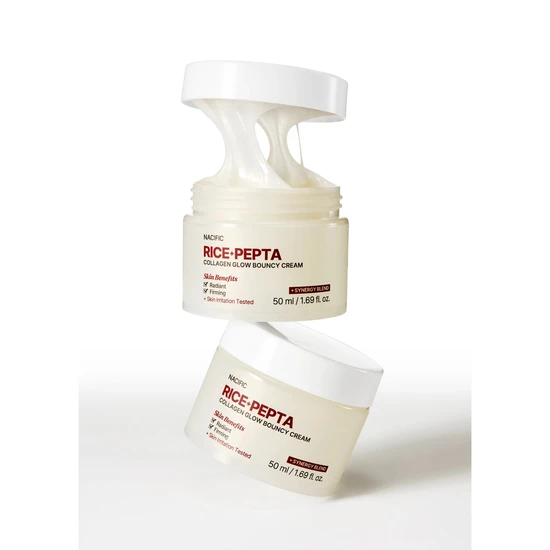 Nacific Rice Pepta Collagen Glow Bouncy Cream 50ml
