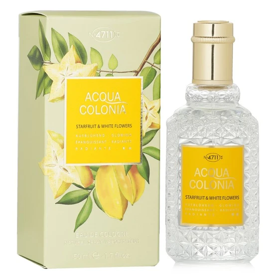 4711 Acqua Colonia Starfruit White Flowers Eau De Cologne 50ml