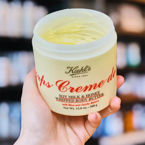 Kiehl's Creme De Corps Soy Milk & Honey Whipped Body Butter 226g
