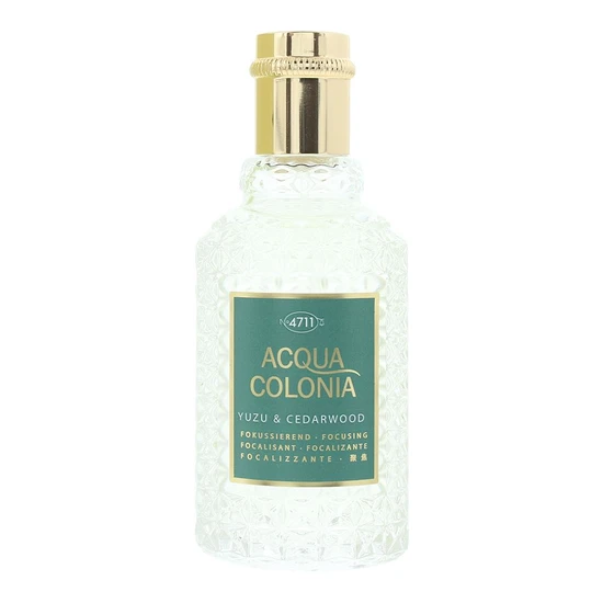 4711 Acqua Colonia Yuzu & Cedarwood Eau De Cologne 50ml