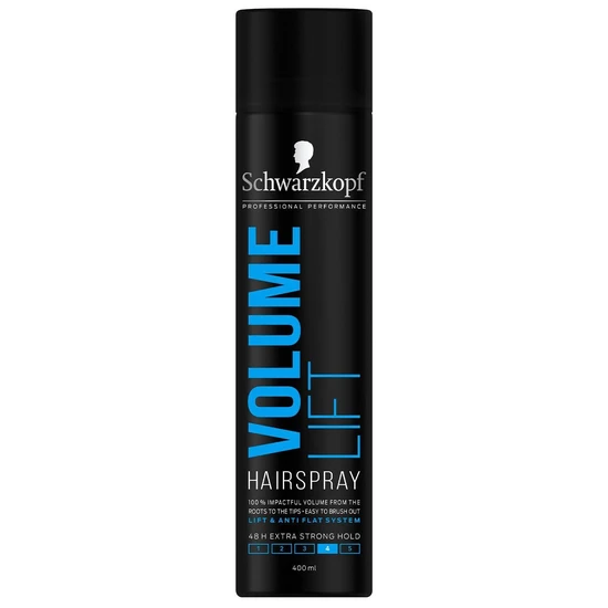 Schwarzkopf Volume Lift 4 Extra Strong Hold Hairspray 400ml