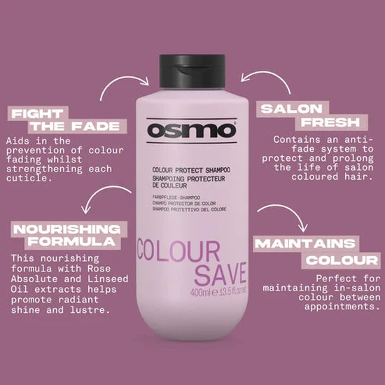 Osmo Colour Save Colour Protect Shampoo 400ml