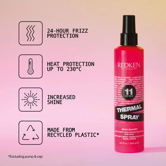 Redken Heat Styling Iron Shape 11 Thermal Protection Spray 250ml