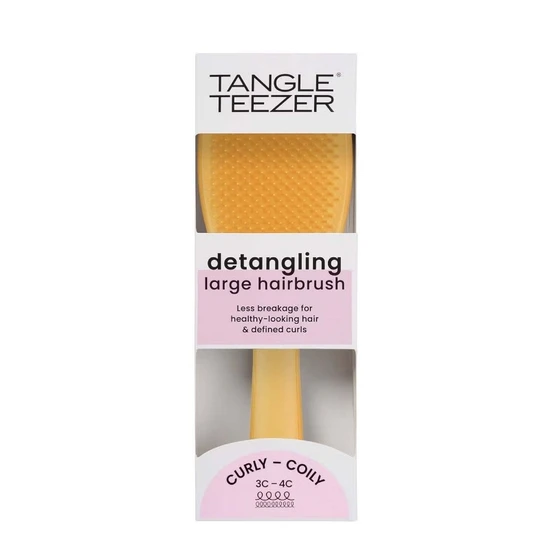 Tangle Teezer The Large Ultimate Detangler Naturally Curly Daffodil Yellow