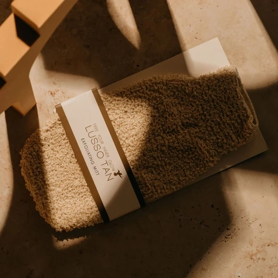 Lusso Tan Exfoliating Mitt