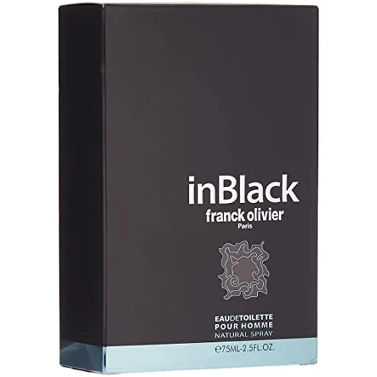 Franck Olivier In Black Eau De Toilette 75ml