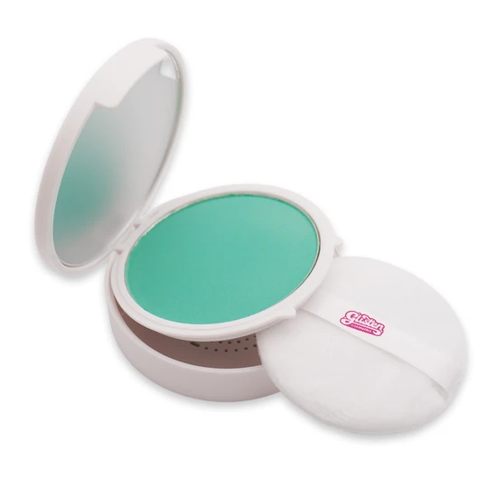 Glisten Cosmetics Pastel Green Spectra Set Colourful Pressed Powder