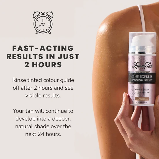 Loving Tan 2 Hour Express Tanning Lotion Dark 100ml