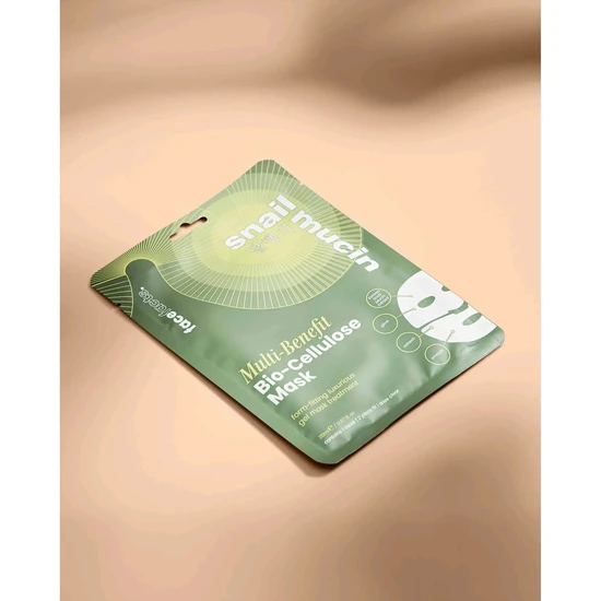 Face Facts Snail Mucin Multi Benefit Bio Cellulose Mask 20ml