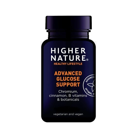 Higher Nature Advanced Glucose Support Vegetable Capsules 90 Capsules