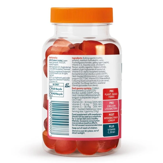 Bio-Kult 3-in-1 Biotic Blend Kids Strawberry Gummies 30 Gummies