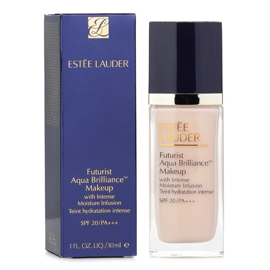 Estée Lauder Futurist Aqua Brilliance Makeup SPF 20 1C0 Cool Porcelain