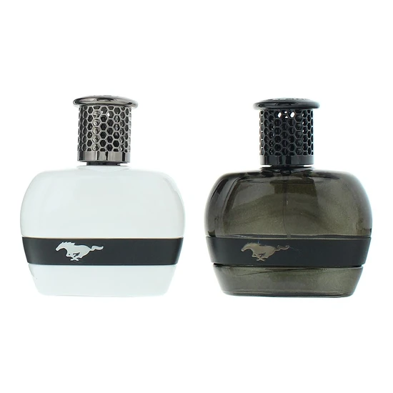 Mustang Gift Set 50ml Black EDT + 50ml White EDT