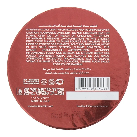 Louis Cardin Al Shaza Eau De Parfum 100ml