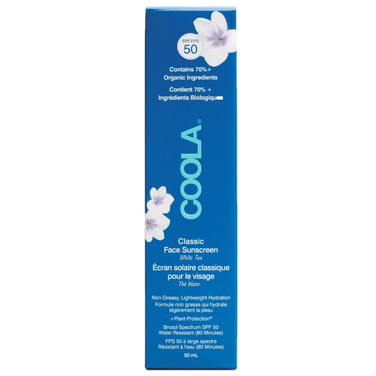 Coola Face Sunscreen Lotion SPF 50 White Tea 50ml