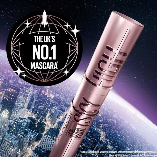 Maybelline Lash Sensational Sky High Mascara Waterproof Cosmic Black