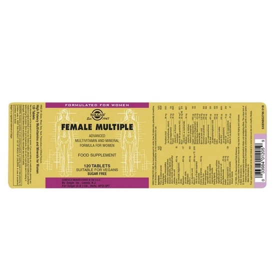 Solgar Female Multiple x120