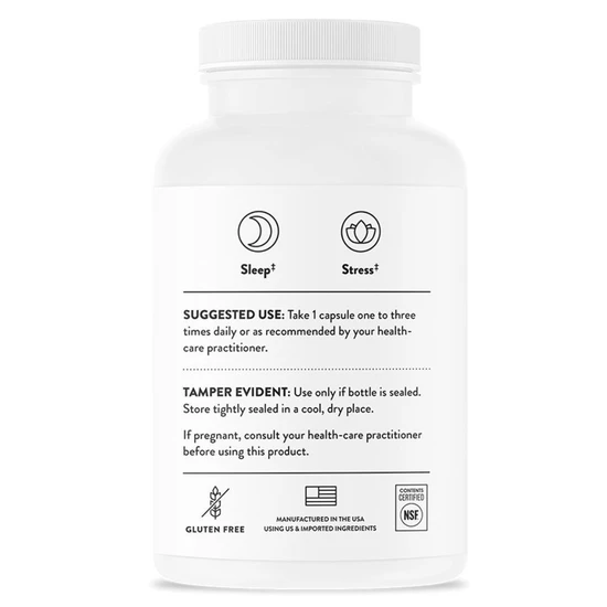 Thorne Theanine Capsules 90 Capsules