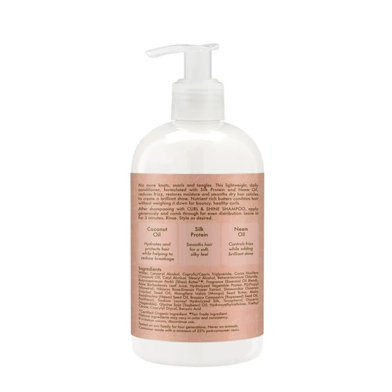 Shea Moisture Coconut & Hibiscus Curl & Shine Conditioner 384ml