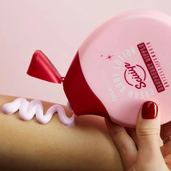 Face Facts Scuup Raspberry Ripple Cream Body Lotion 200ml