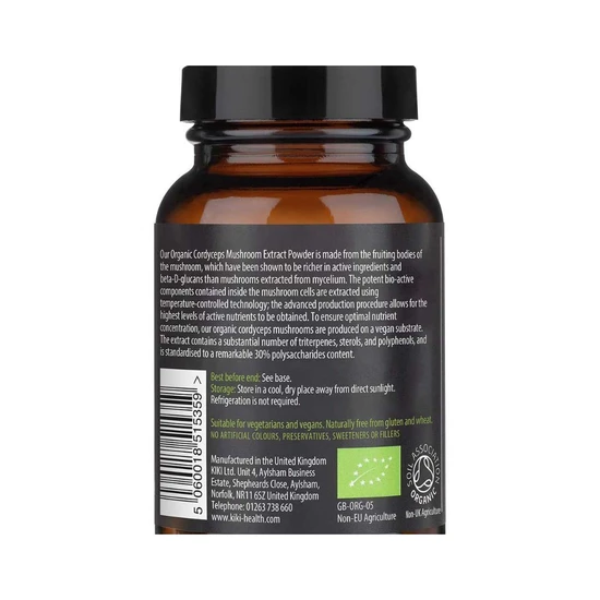 KIKI Health Mushroom Extract Cordyceps Powder 50g