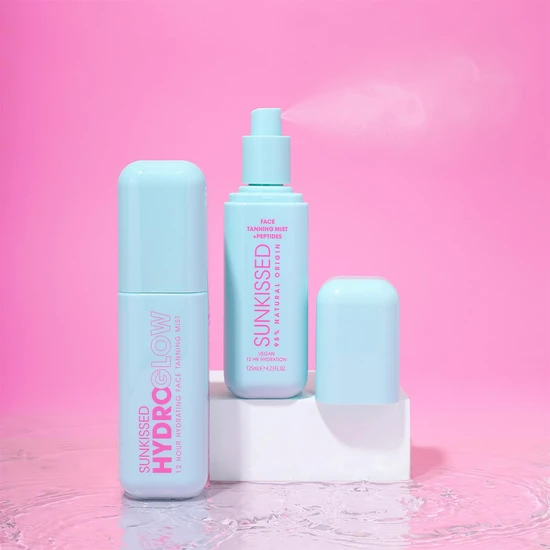 Sunkissed Hydroglow Face Tanning Mist With Peptides 125ml