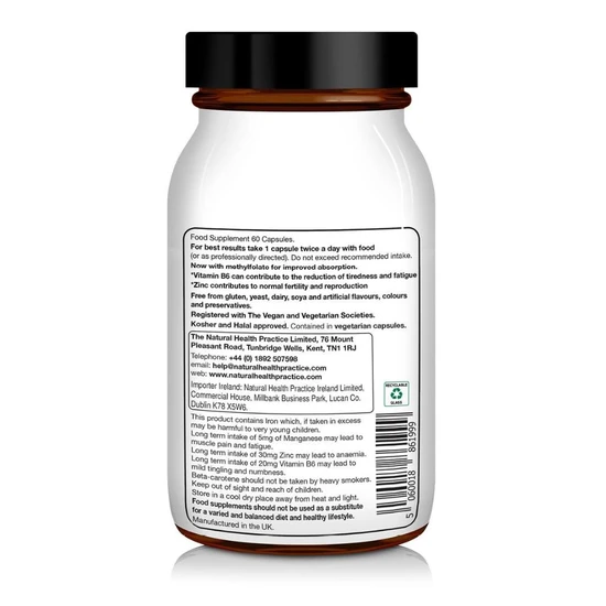 Natural Health Practice NHP Advanced Fertility Women Support Capsules 60 Capsules