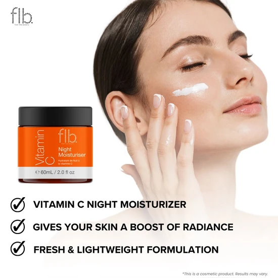Feel Like Beauty Vitamin C Night Moisturiser Twin Value Savings Pack 60ml