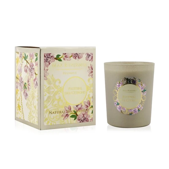 Max Benjamin Provence Candle Festival Des Citrons 190g