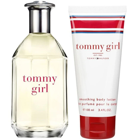 Tommy Hilfiger Tommy Girl Eau De Toilette 100ml Gift Set 100ml Eau De Toilette & 100ml Body Lotion