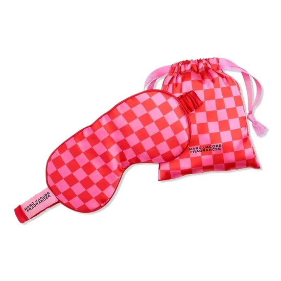 Marc Jacobs Pink & Red Checkerboard Eye Mask GWP Pack of 8