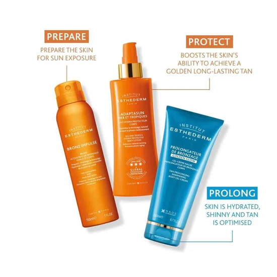 Institut Esthederm Tan Prolonging Shimmering Body Gel-Cream 200ml