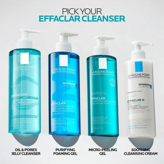 La Roche-Posay Effaclar Supramolecular Face Jelly Cleanser 400ml