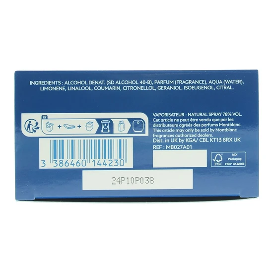 Montblanc Legend Blue Eau De Parfum 100ml