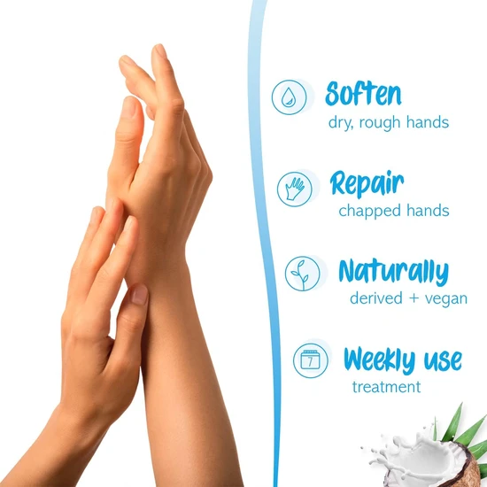 Montagne Jeunesse 7th Heaven Softening Coconut Hand Mask 1 Pair