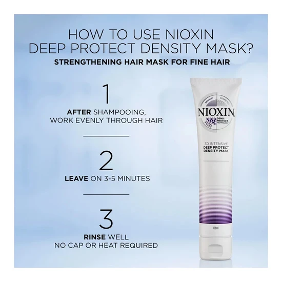 Nioxin 3d Intensive Deep Protect Density Mask 150ml