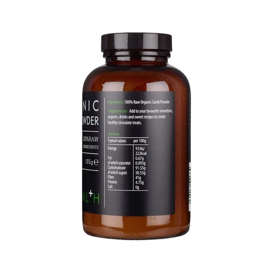 KIKI Health Organic Raw Carob Powder 185g