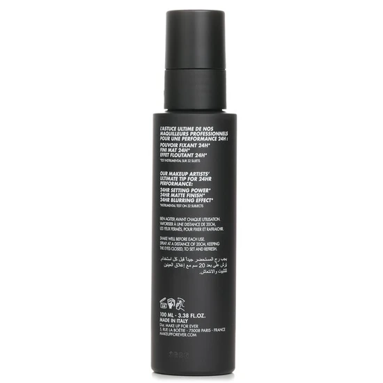 MAKE UP FOR EVER Mist & Fix Matte 24h Shine-Control Setting Spray 100ml