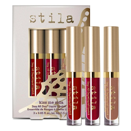 Stila Kiss Me Stila Stay All Day Liquid Lipstick Set