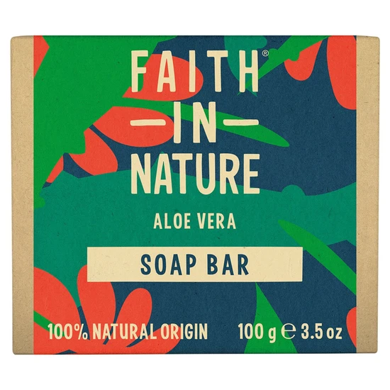 Faith in Nature Aloe Vera Soap Bar 100g