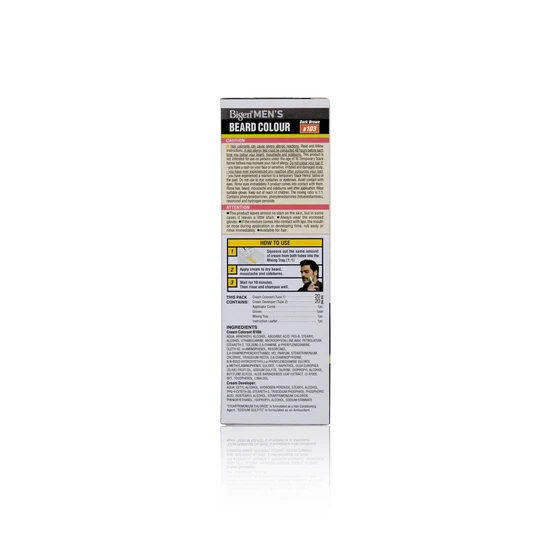 Bigen Men's Beard Colour Dark Brown B103