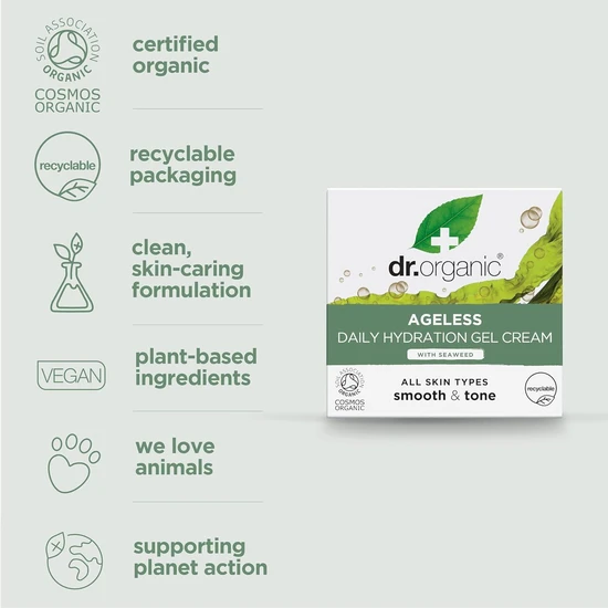 Dr. Organic Ageless Daily Hydration Gel Cream 50ml
