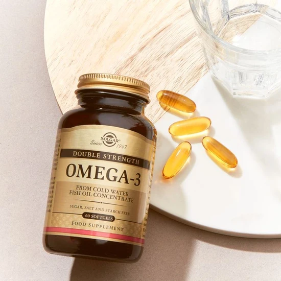 Solgar Omega-3 Double Strength Softgels 60 Softgels
